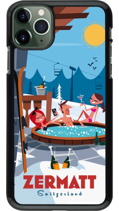 Coque iPhone 11 Pro Max - Zermatt Mountain Jacuzzi