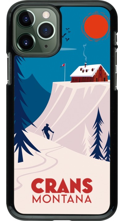 Coque iPhone 11 Pro - Crans-Montana Cabane