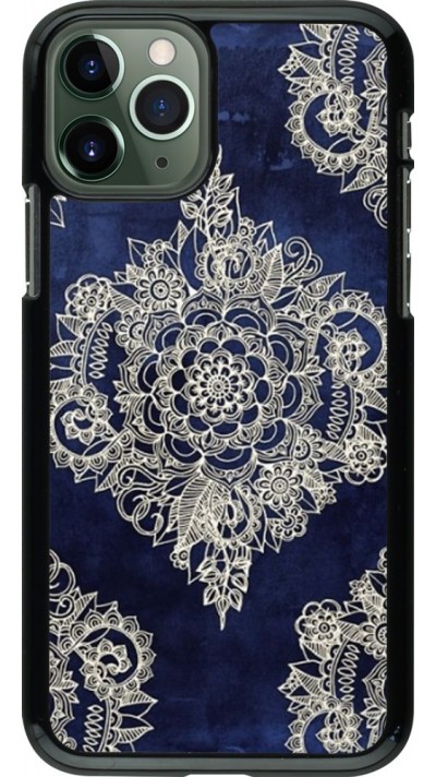 Coque iPhone 11 Pro - Cream Flower Moroccan