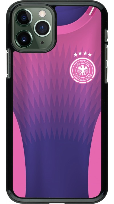 Coque iPhone 11 Pro - Maillot de football Allemagne Extérieur personnalisable