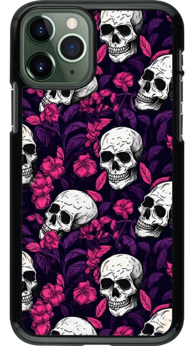 Coque iPhone 11 Pro - Halloween 2024 romantic skulls