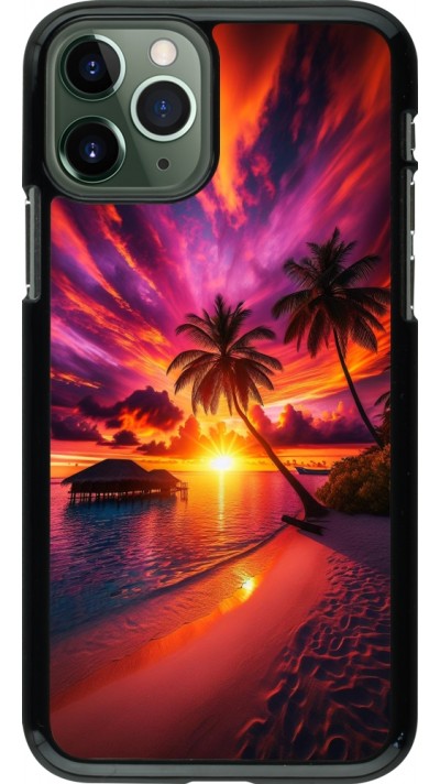 Coque iPhone 11 Pro - Maldives Dusk Bliss