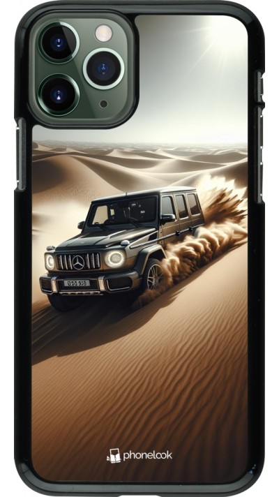 Coque iPhone 11 Pro - Mercedes G Drift Desert