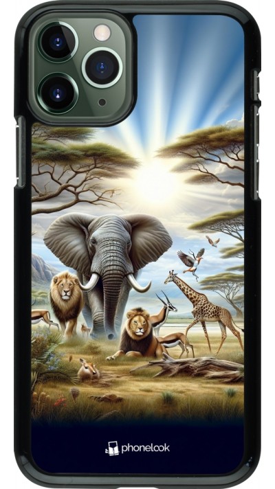 Coque iPhone 11 Pro - Vie sauvage africaine