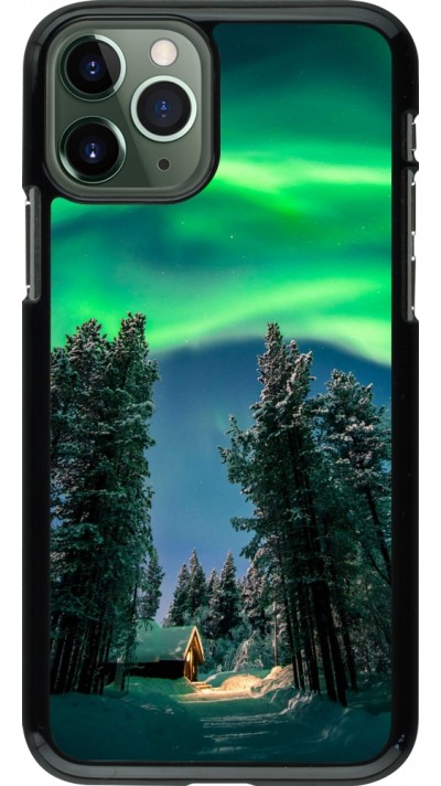 Coque iPhone 11 Pro - Winter 22 Northern Lights