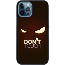 Coque iPhone 12 / 12 Pro - Angry Dont Touch