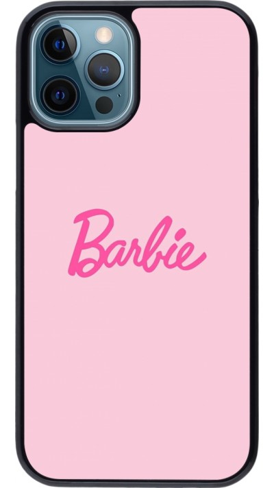 Coque iPhone 12 / 12 Pro - Barbie Text