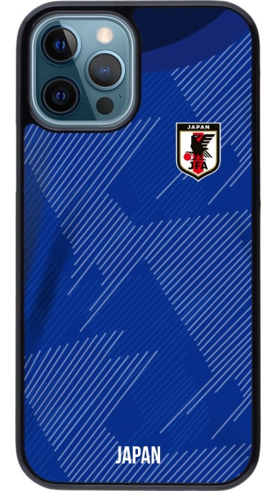 Coque iPhone 12 / 12 Pro - Maillot de football Japon 2022 personnalisable