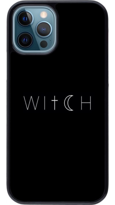 Coque iPhone 12 / 12 Pro - Halloween 22 witch word