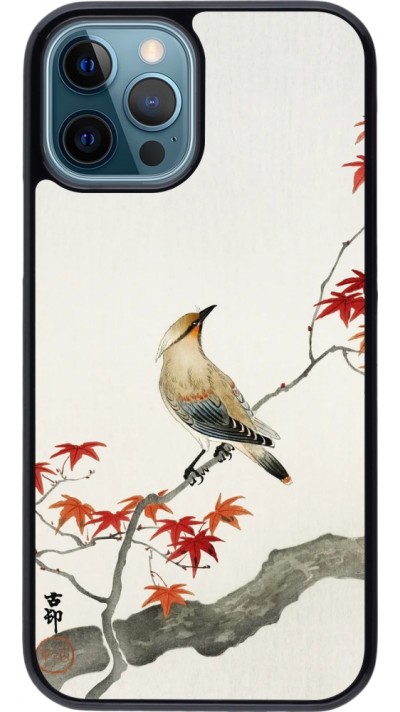 Coque iPhone 12 / 12 Pro - Japanese Bird