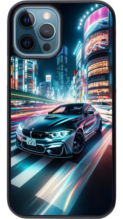 Coque iPhone 12 / 12 Pro - BMW M4 Tokyo Night