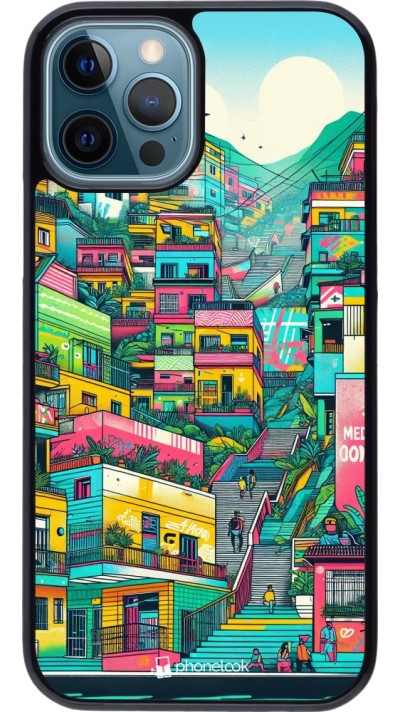 Coque iPhone 12 / 12 Pro - Medellin Comuna 13 Art