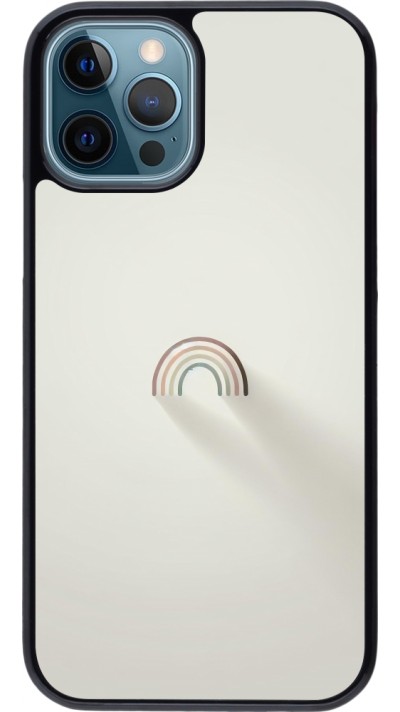 Coque iPhone 12 / 12 Pro - Mini Rainbow Minimal