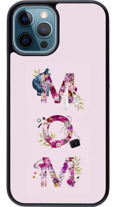 Coque iPhone 12 / 12 Pro - Mom 2024 girly mom