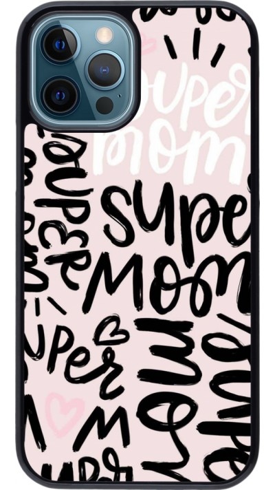 Coque iPhone 12 / 12 Pro - Mom 2024 Super mom