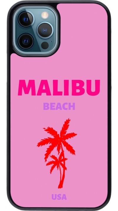 Coque iPhone 12 / 12 Pro - Pop Summer Destination Malibu