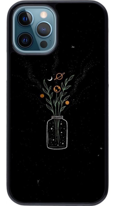 Coque iPhone 12 / 12 Pro - Vase black