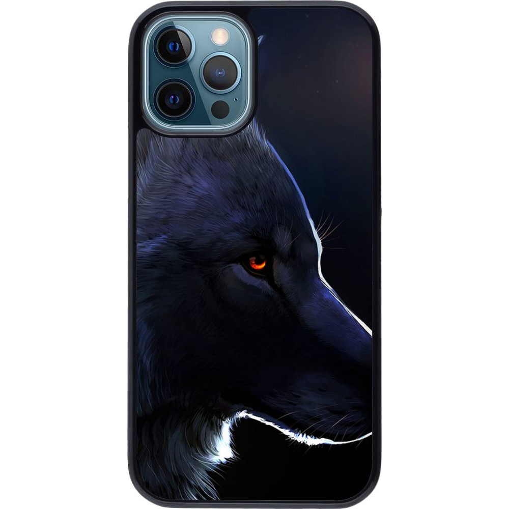 Coque iPhone 12 / 12 Pro - Wolf Shape