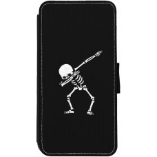 Coque iPhone 12 / 12 Pro - Wallet noir Halloween 19 09