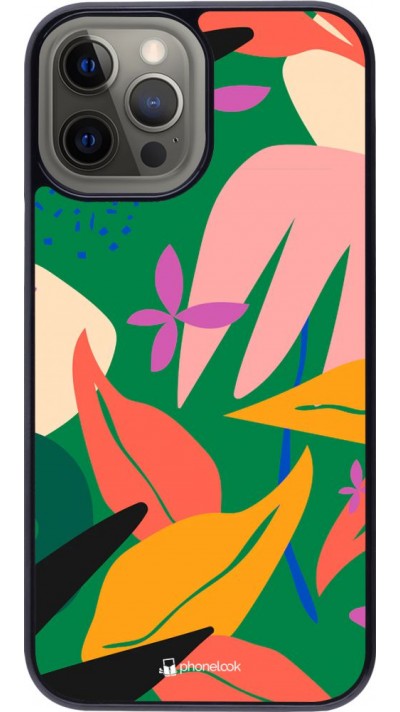 Coque iPhone 12 Pro Max - Abstract Jungle