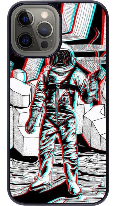 Coque iPhone 12 Pro Max - Anaglyph Astronaut