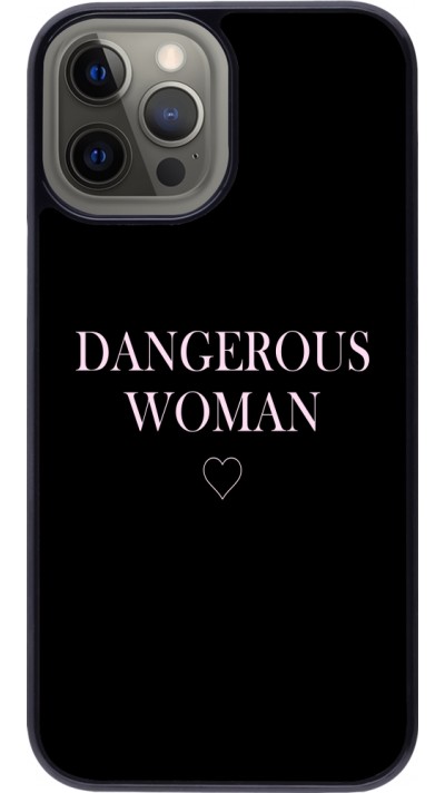 Coque iPhone 12 Pro Max - Dangerous woman