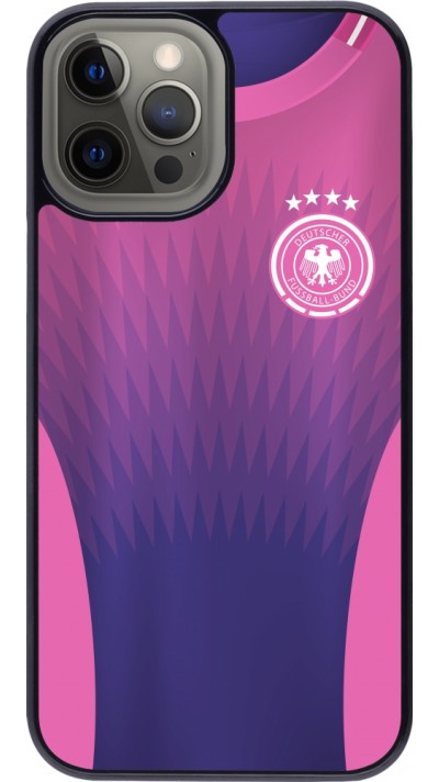 iPhone 12 Pro Max Case Hülle - Deutschland Away personalisierbares Fussballtrikot