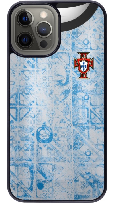 iPhone 12 Pro Max Case Hülle - Portugal Away personalisierbares Fussballtrikot