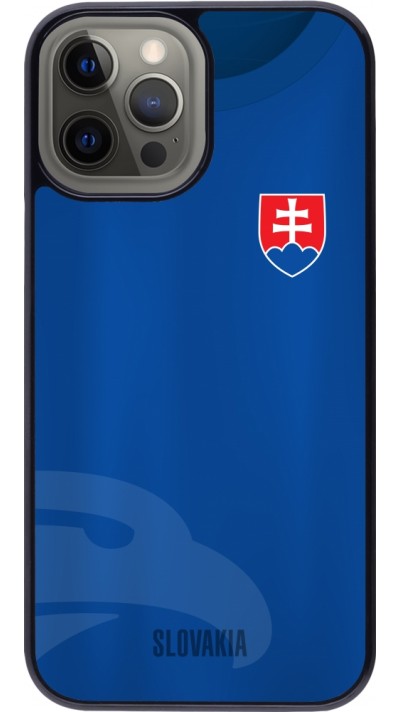 iPhone 12 Pro Max Case Hülle - Fussballtrikot Slowakei