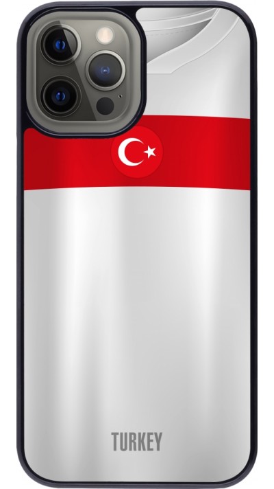 iPhone 12 Pro Max Case Hülle - Türkei personalisierbares Fussballtrikot