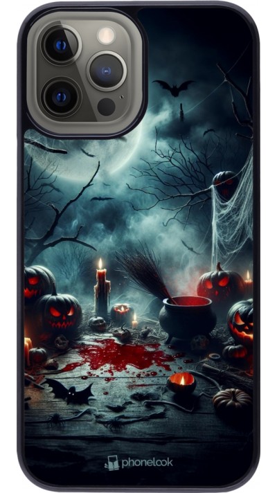 Coque iPhone 12 Pro Max - Halloween 2024 Dark Moon