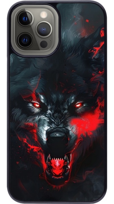 Coque iPhone 12 Pro Max - Halloween 2024 mad werewolf