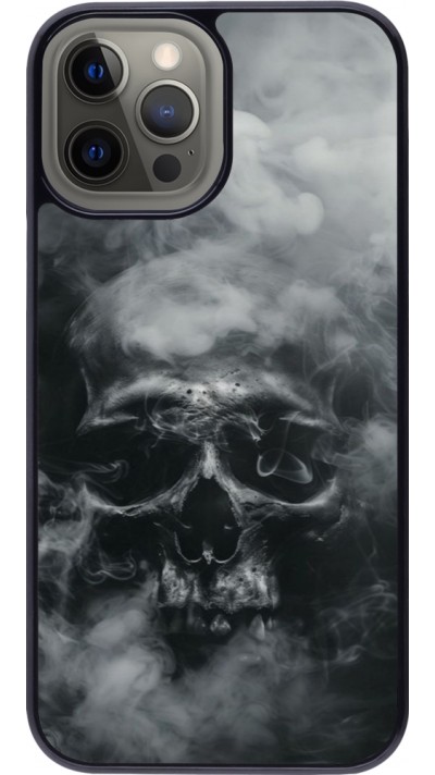 Coque iPhone 12 Pro Max - Halloween 2024 smoky skull