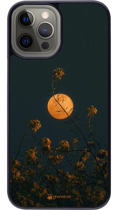 Coque iPhone 12 Pro Max - Moon Flowers