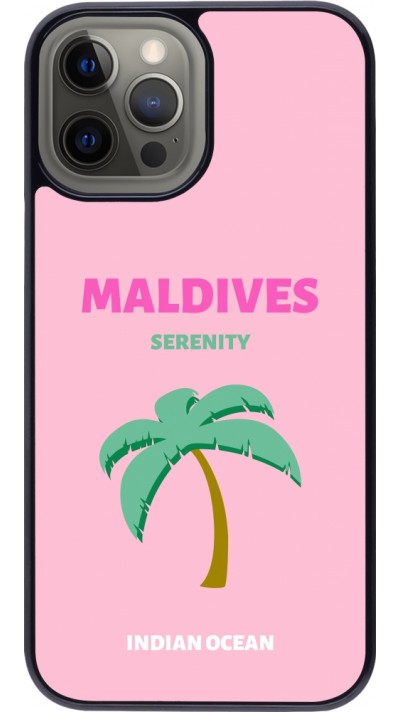 Coque iPhone 12 Pro Max - Pop Summer Destination Maldives