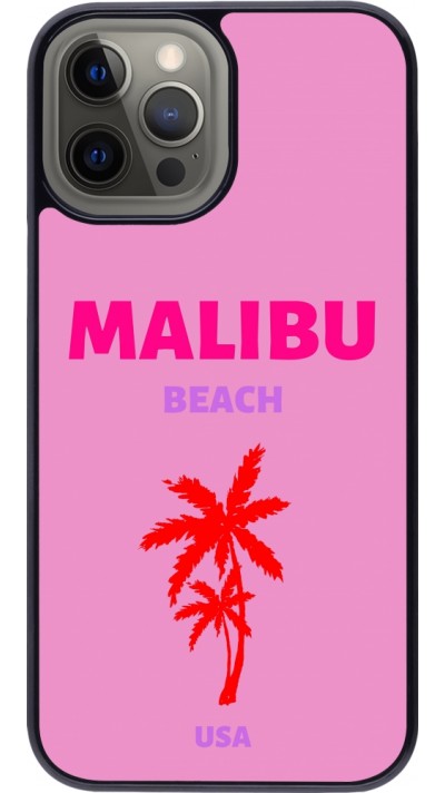 Coque iPhone 12 Pro Max - Pop Summer Destination Malibu