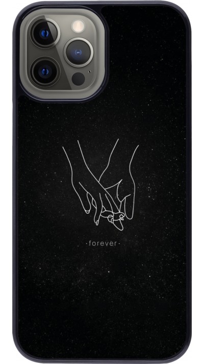 Coque iPhone 12 Pro Max - Valentine 2023 hands forever