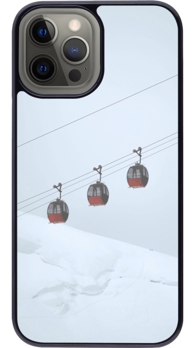 Coque iPhone 12 Pro Max - Winter 22 ski lift