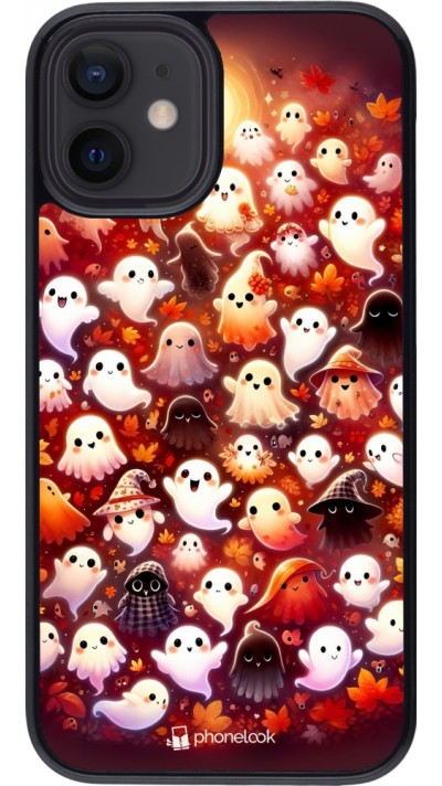 Coque iPhone 12 mini - Fantômes automne mignons