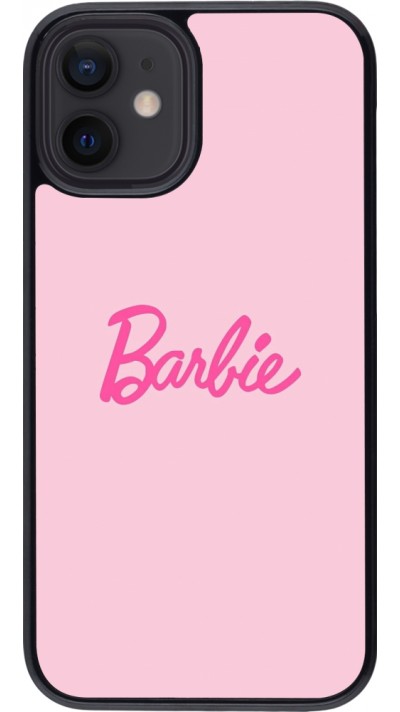 Coque iPhone 12 mini - Barbie Text