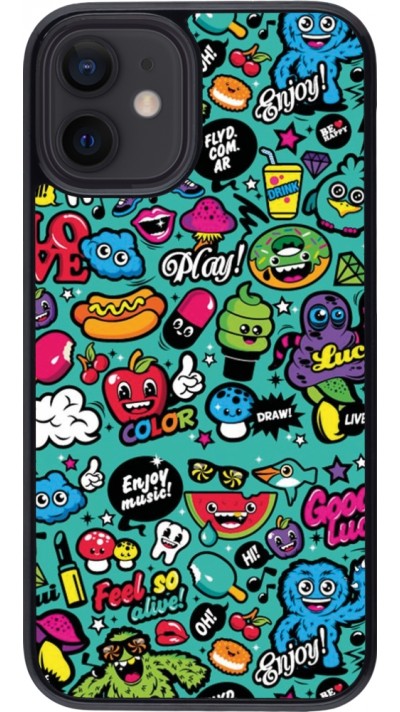 Coque iPhone 12 mini - Cartoons old school