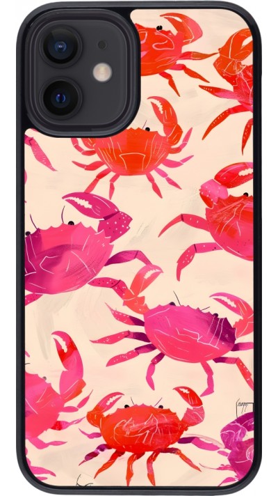 iPhone 12 mini Case Hülle - Crabs Paint