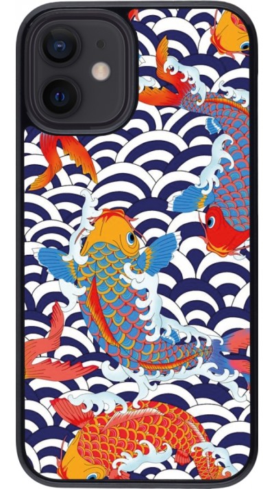 Coque iPhone 12 mini - Easter 2023 japanese fish