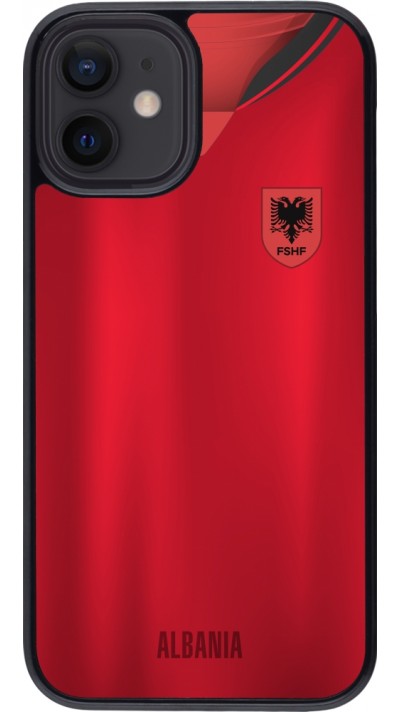 iPhone 12 mini Case Hülle - Albanien personalisierbares Fussballtrikot
