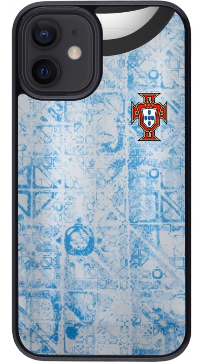 iPhone 12 mini Case Hülle - Portugal Away personalisierbares Fussballtrikot