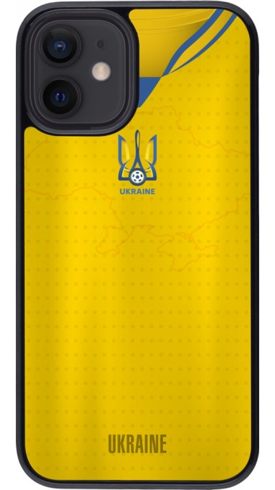 iPhone 12 mini Case Hülle - Fussballtrikot Ukraine