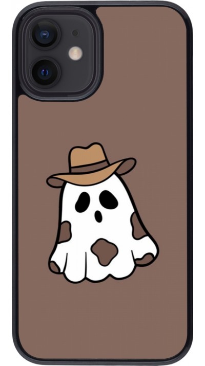 Coque iPhone 12 mini - Halloween 2024 cowboy ghost