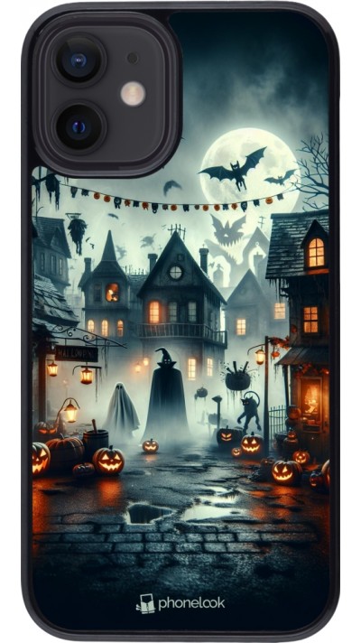 Coque iPhone 12 mini - Halloween Spookville