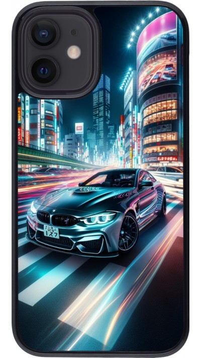 Coque iPhone 12 mini - BMW M4 Tokyo Night