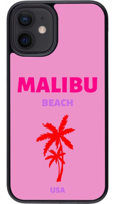 Coque iPhone 12 mini - Pop Summer Destination Malibu